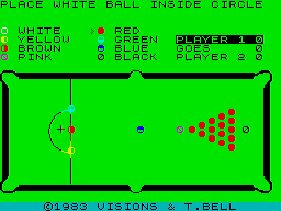 Visions Snooker (1983)(Visions Software Factory)